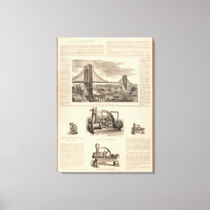 Brooklyn-Lebensversicherungsgesellschaft Leinwanddruck