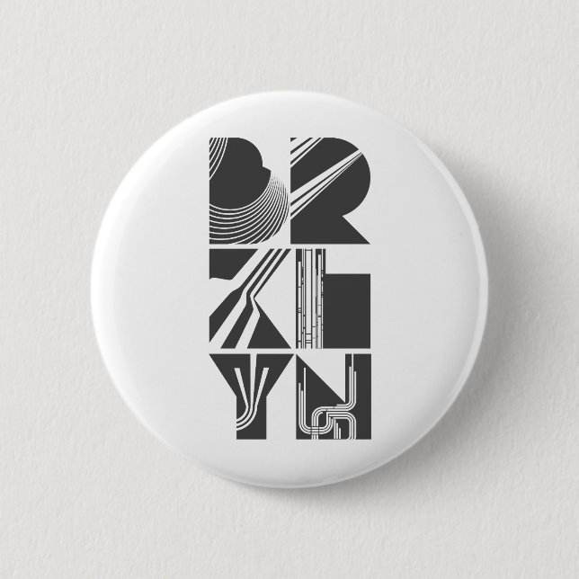 Brooklyn-Linien Button (Vorderseite)