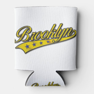 Brooklyn Logo Gold Embossed Dosenkühler
