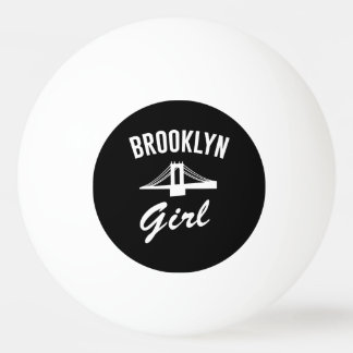 Brooklyn-Mädchen Tischtennisball