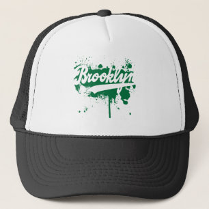 Brooklyn malte grünen Hut Truckerkappe