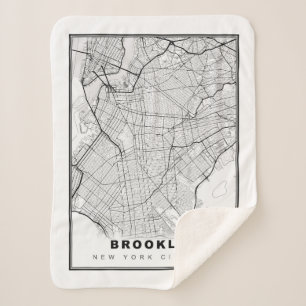 Brooklyn Map Sherpadecke