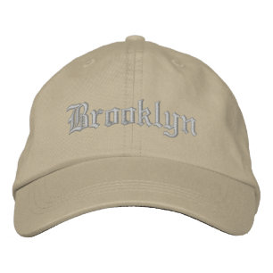 Brooklyn-Mütze Bestickte Kappe