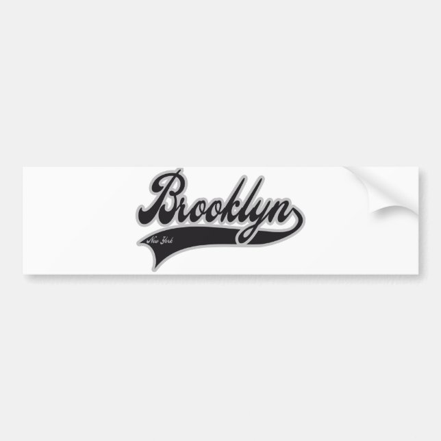 Brooklyn New York Autoaufkleber (Vorne)