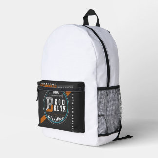 Brooklyn new york bedruckter rucksack