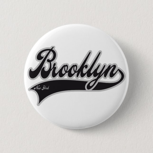 Brooklyn New York Button (Vorderseite)