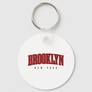 Brooklyn New York City Pride Nyc Ny Retro Sports S Schlüsselanhänger