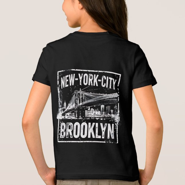 Brooklyn, New York – Gegr. 1898 Tri-Blend Shirt (Rückseite)