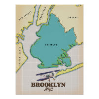 Brooklyn New York Karte
