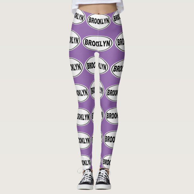 Brooklyn New York Leggings (Vorderseite)