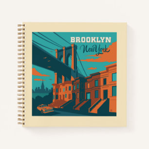 Brooklyn New York Notizbuch