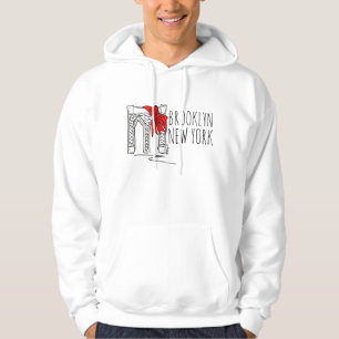 Brooklyn New York NYC Bridge Sehenswürdigkeit Hoodie
