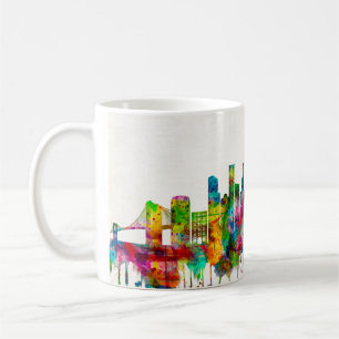 Brooklyn New York Skyline Kaffeetasse