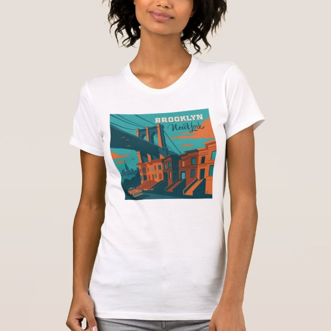 Brooklyn New York T-Shirt (Vorderseite)
