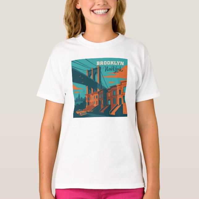 Brooklyn New York T-Shirt (Vorderseite)