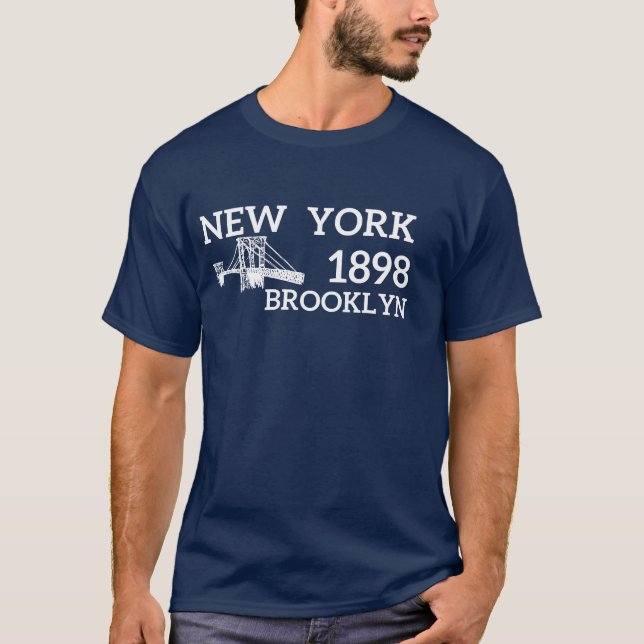 Brooklyn New York T-Shirt (Vorderseite)