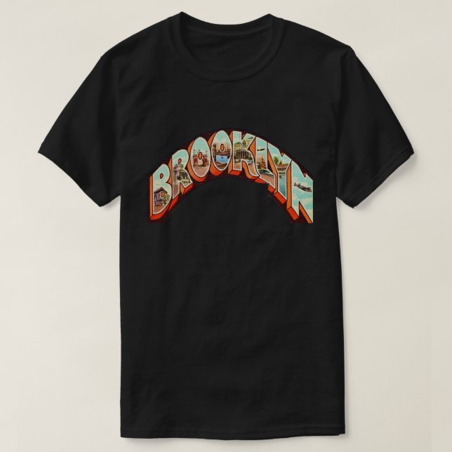 Brooklyn New York T Shirt (Design vorne)