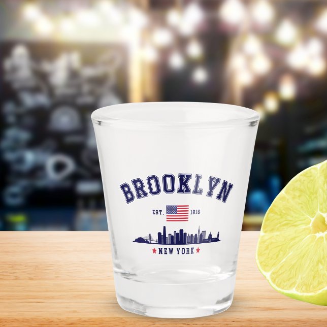 Brooklyn Ney York Vintage Schnapsglas (Von Creator hochgeladen)