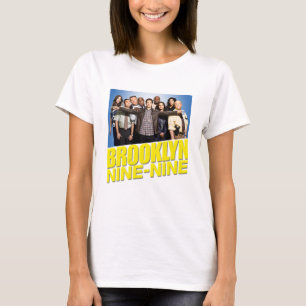 Brooklyn Nine 99 Cast and Logo145 T-Shirt