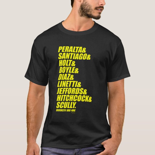 Brooklyn Nine-Nine Ampersand T-Shirt (Vorderseite)