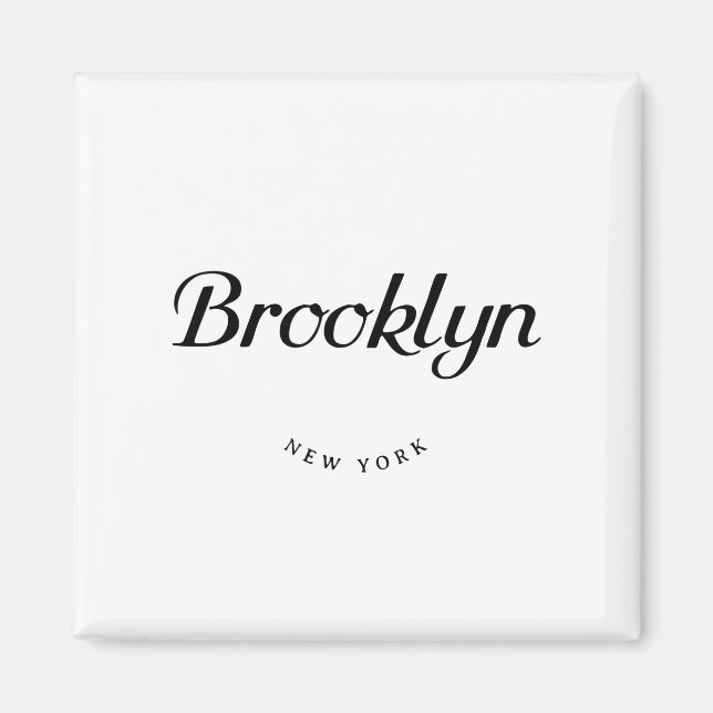Brooklyn NY Magnet (Vorne)