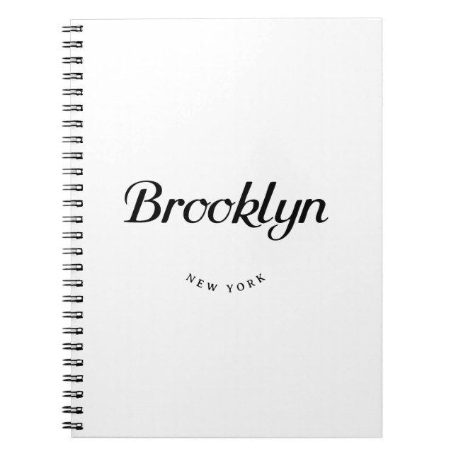 Brooklyn NY Notizblock (Vorderseite)