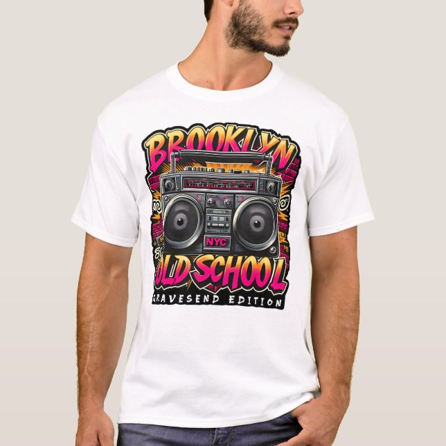 Brooklyn Old School Gravesend Edition T-Shirt (Vorderseite)