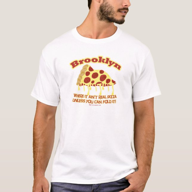 Brooklyn Pizza T-Shirt (Vorderseite)