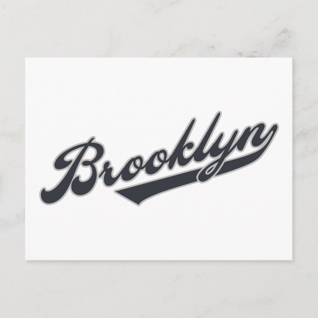 *Brooklyn Postkarte (Vorderseite)