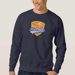 Brooklyn-Schild mit Swoosh-Design Sweatshirt