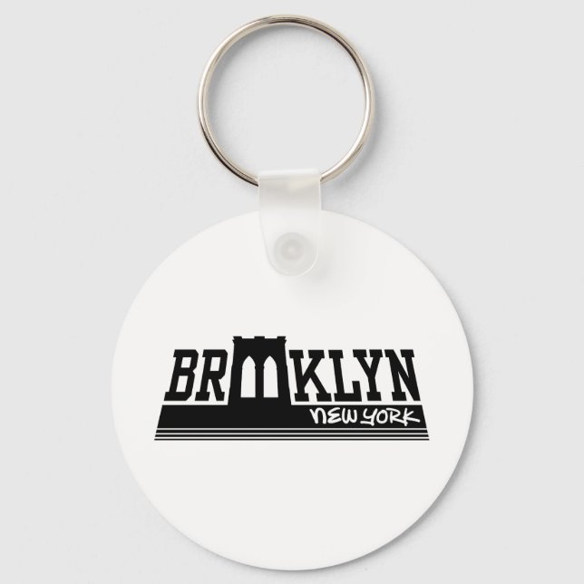 Brooklyn Schlüsselanhänger (Vorderseite)
