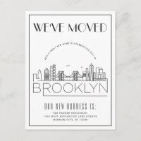 Brooklyn Skyline Moderner Deko | Änderung der Ans