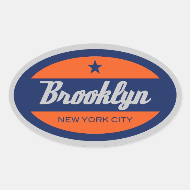 *Brooklyn Stickers (Vorderseite)