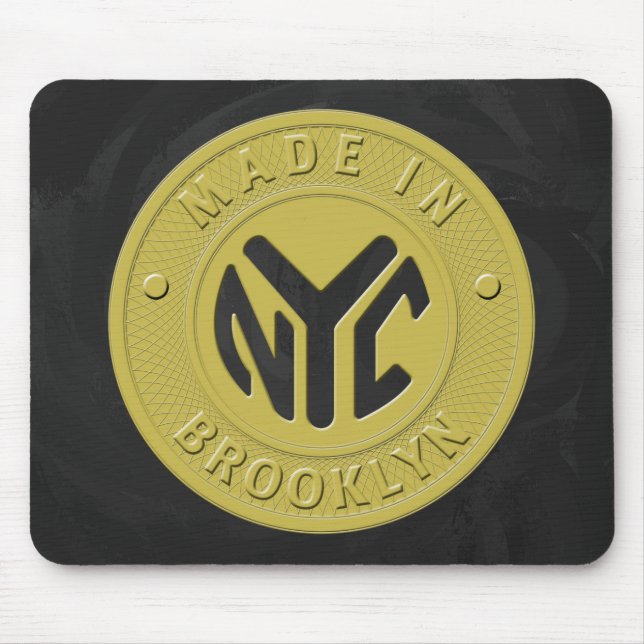 Brooklyn Subway Token Mousepad (Vorne)