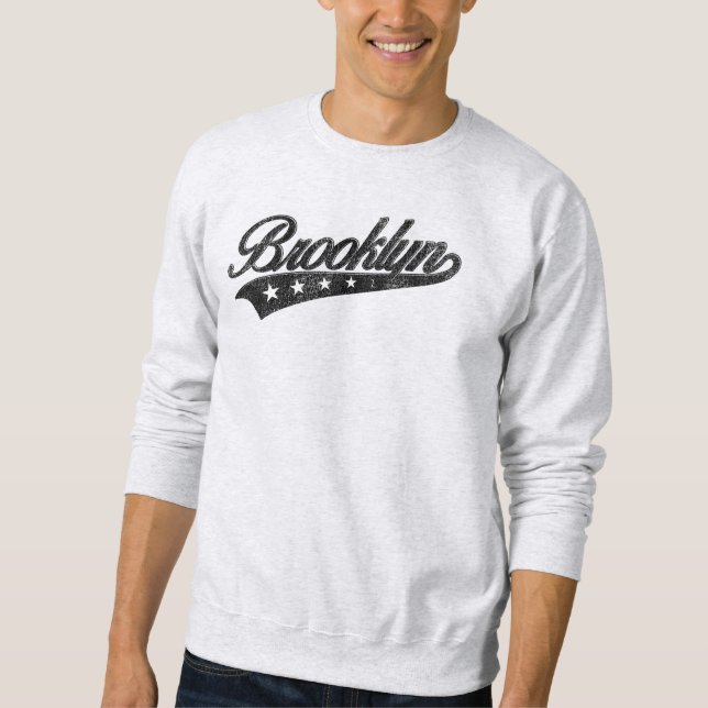 Brooklyn Swoosh Design Sweatshirt (Vorderseite)
