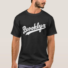 Brooklyn-T - Shirt 1 (weißes Skript)