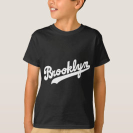 Brooklyn-T - Shirt 1 (weißes Skript)