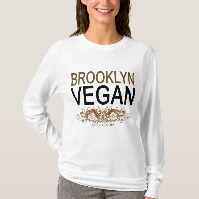 Brooklyn Vegan T-Shirt (Vorderseite)