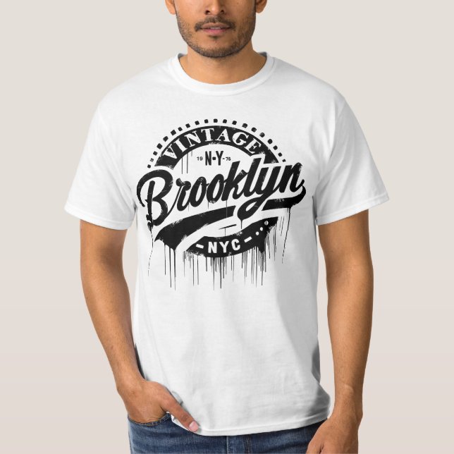 Brooklyn Vintag T-Shirt (Vorderseite)