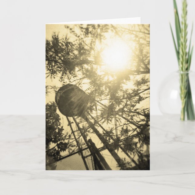 Brooklyn-Wasserturm 3 Karte (Vorderseite)