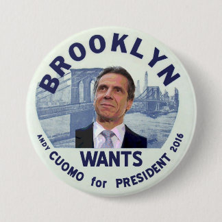 Brooklyn will Andy Cuomo für Präsidenten 2016 Button