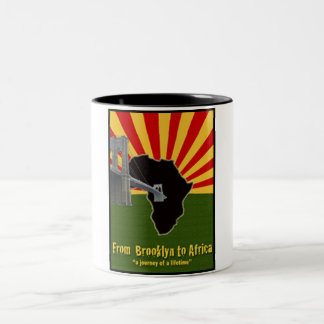 Brooklyn zur klassischen weißer Kaffee-Tasse Zweifarbige Tasse