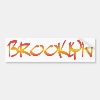 Brooklyngraffiti-Autoaufkleber Autoaufkleber