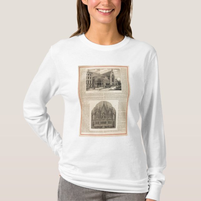 Brooklyntabernacle-großes Organ errichtet T-Shirt (Vorderseite)
