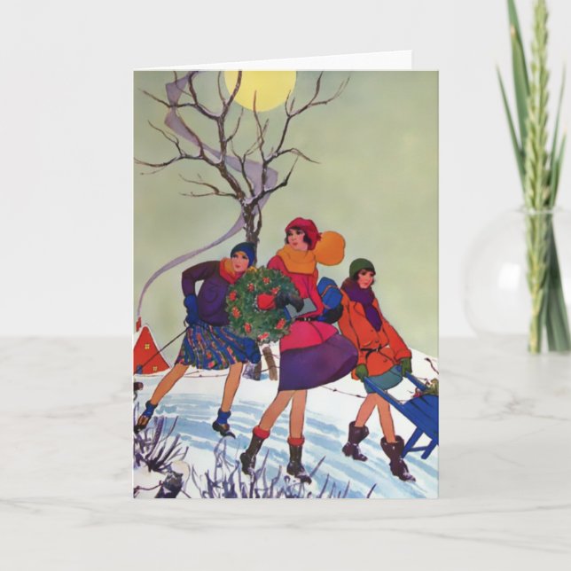 Brookmont Park, Zwanzigerjahre Feiertagskarte (Vorderseite)