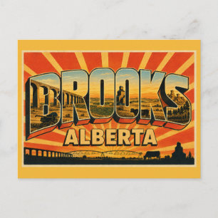 Brooks Alberta Vielfältige Landwirtschaft Postkarte