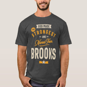 Brooks Personalisiert Name Birthday Gift T-Shirt