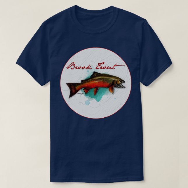 BrookTrout T-Shirt (Design vorne)