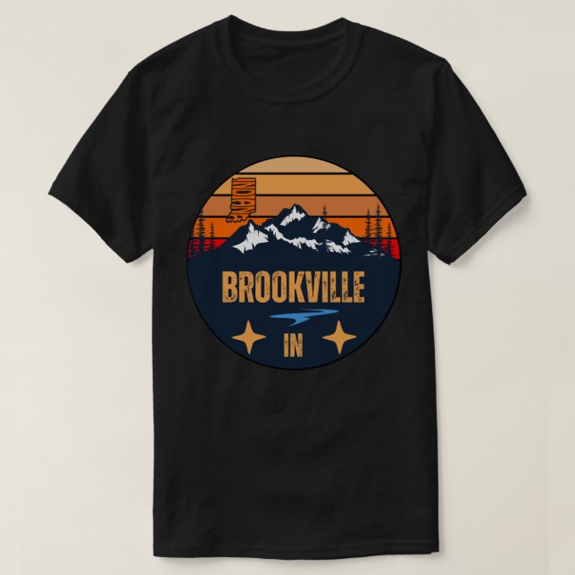 Brookville, Indiana T-Shirt (Design vorne)