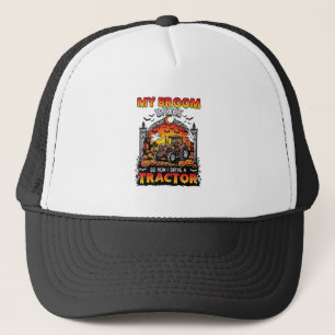 Broom Brake Traktor Halloween Hexe Geister_1 Truckerkappe